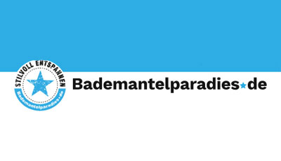 Bademantel Paradies
